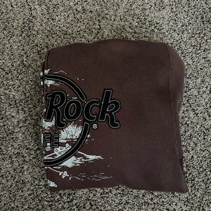 Brown Hard Rock jacket, Size L